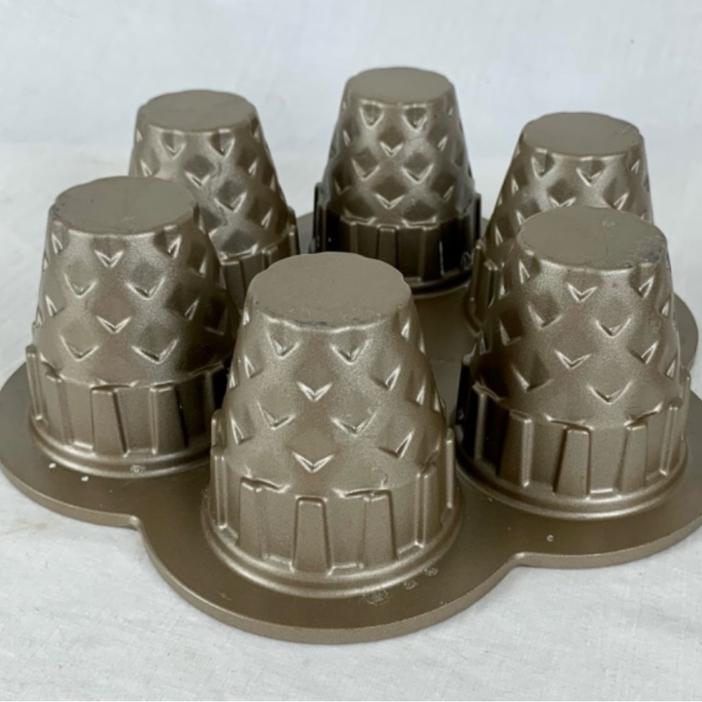 Gold Ice Cream Cone Baking Pan